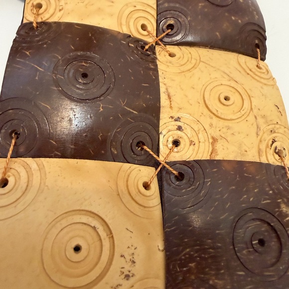 Wooden Pendant Necklace with Black Cord - Picture 6 of 10